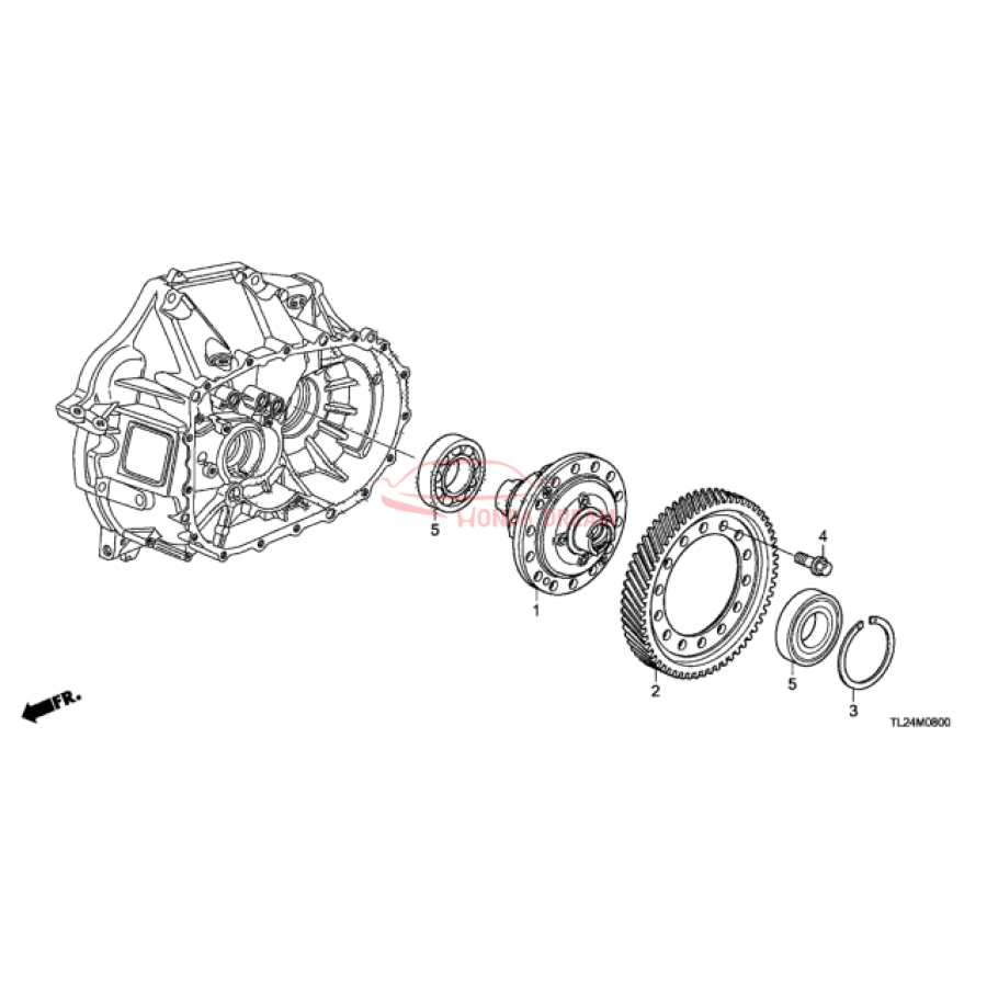 Bearning, Ball (91005-RM5-003) - 1