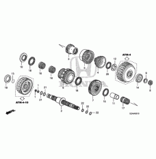 Шарикопідшипник (91005-RWE-003)