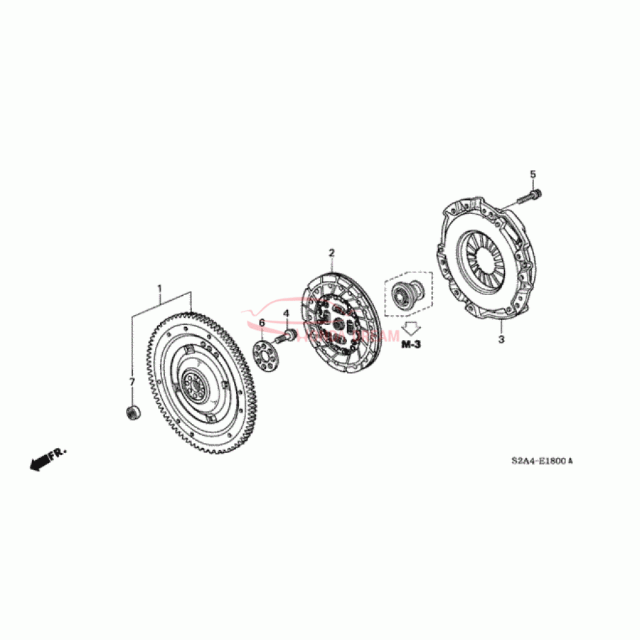 Bearning, Ball (91006-PCX-008) - 1