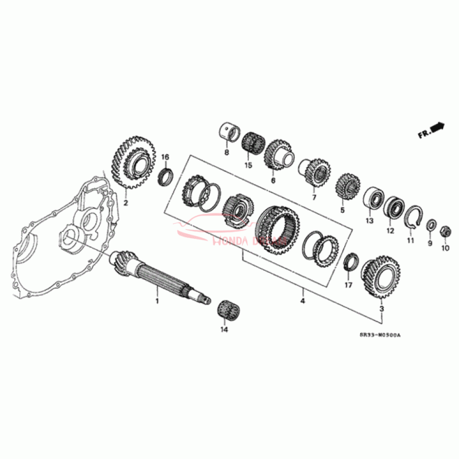 Bearning, Ball (91006-PHR-003) - 1