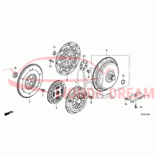 Bearning, Ball (91006-PWA-008) - 3