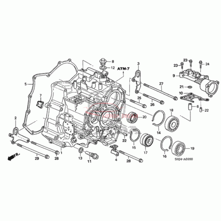 Шарикопідшипник (91006-RGR-005) - 1