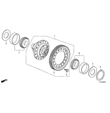 Шарикопідшипник (91006-RK6-003)