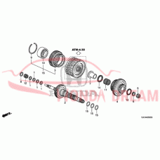 Bearning, Ball (91007-RJF-T01) - 4