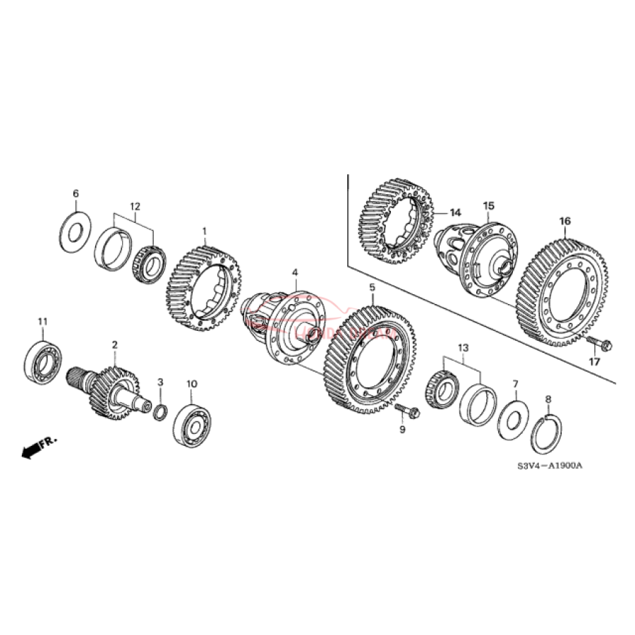 Bearning, Ball (91009-RDK-003) - 1