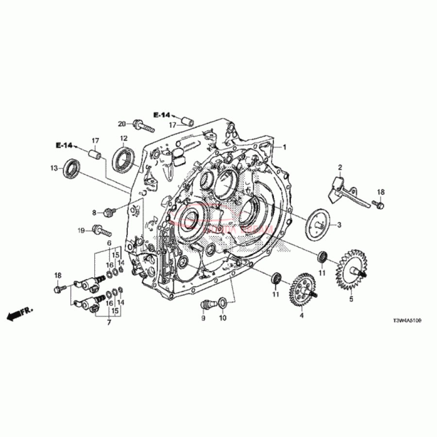 Шарикопідшипник (91010-RDK-004) - 1