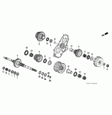 Шарикопідшипник (91011-P56-003)