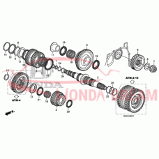 Bearning, Ball (91011-RG5-005) - 3