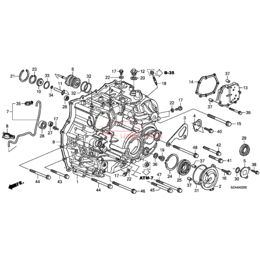 Bearning, Ball (91011-RJF-T01) - 2