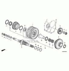 Bearning, Ball (91014-R4R-003)