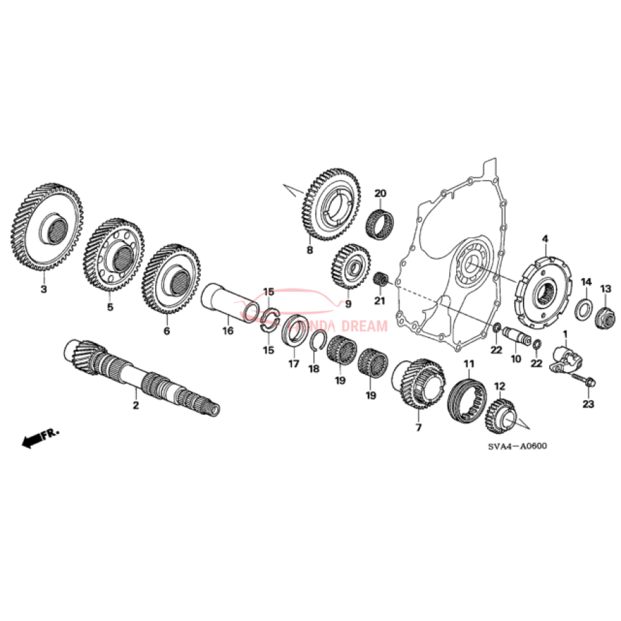 Bearning, Ball (91015-RPC-003) - 1