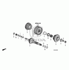 Bearning, Ball (91016-RDK-003)