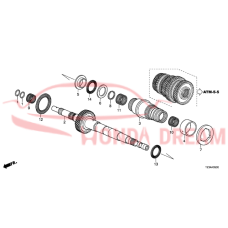 Bearning, Ball (91017-50P-003) - 3