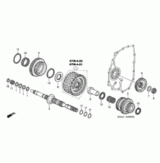 Bearning, Ball (91017-PZK-003)