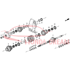 Шарикопідшипник (91018-PW4-003) - 3