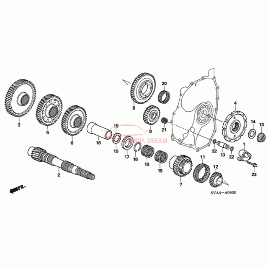 Шарикопідшипник (91018-RPC-003) - 1