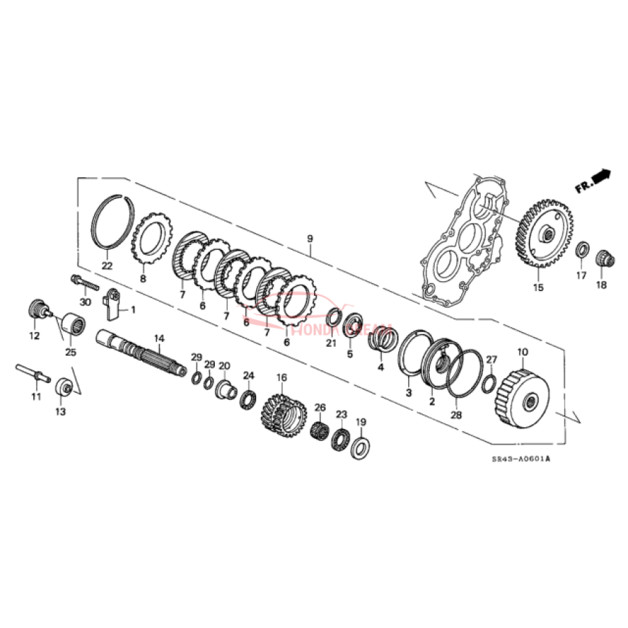 Bearning, Ball (91019-P24-J01) - 2