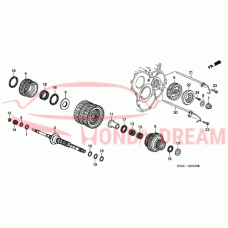 Шарикопідшипник (91021-P6H-003) - 4