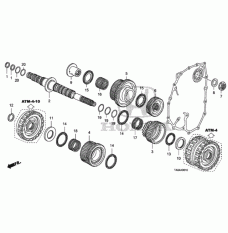 Шарикопідшипник (91021-PRP-013)