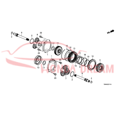 Шарикопідшипник (91021-R9V-003) - 3