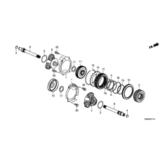 Шарикопідшипник (91021-R9V-003)