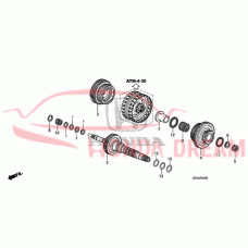 Шарикопідшипник (91022-RJF-T01) - 4