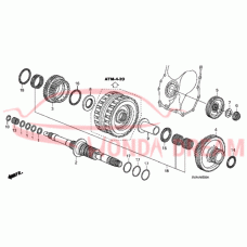 Шарикопідшипник (91022-RPC-003) - 3