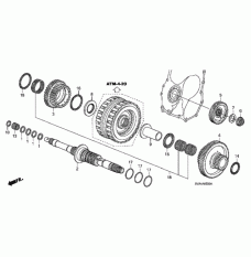 Шарикопідшипник (91022-RPC-003)