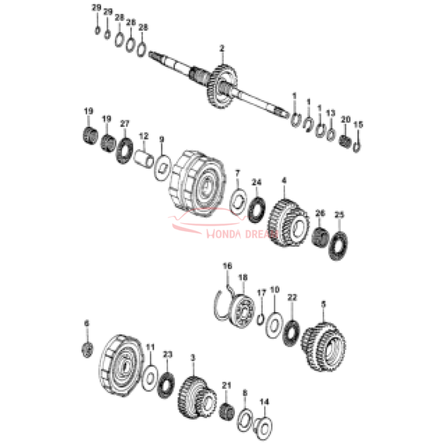 Bearning, Ball (91023-PS5-003) - 2