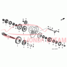 Шарикопідшипник (91024-P6H-003) - 4