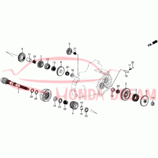 Шарикопідшипник (91024-PF4-003) - 4