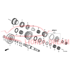 Bearning, Ball (91025-RT4-005) - 3