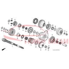 Шарикопідшипник (91028-PR9-003) - 3