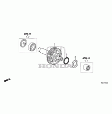 Bearning, Ball (91030-RT4-005)