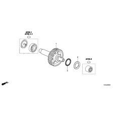 Bearning, Ball (91030-RV2-004)