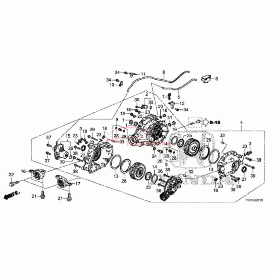 Bearning, Ball (91031-5M0-003) - 1