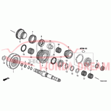 Шарикопідшипник (91037-RT4-005) - 4