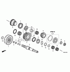 Шарикопідшипник (91037-RT4-005)