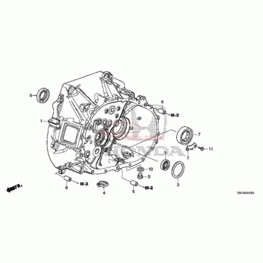 OIL SEAL,35X58X8 (91206-57A-003) - 1