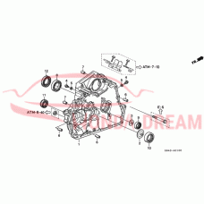 Oil Seal (91207-P0X-003) - 4