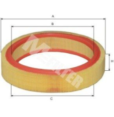 Фільтр повітряний Mfilter (A117)