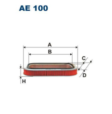Фільтр повітряний Filtron (AE100)