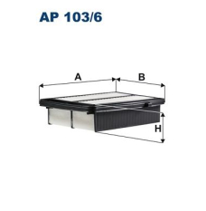 Фільтр повітряний Filtron (AP1036)
