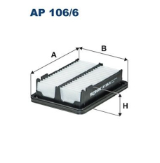 Фільтр повітряний Filtron (AP1066)