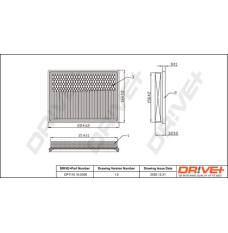 Фільтр повітряний DR!VE+ (DP1110100056)