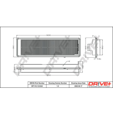 Фільтр повітряний DR!VE+ (DP1110100444)