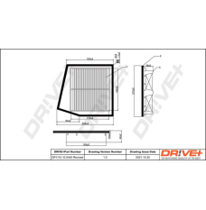 Фільтр повітряний DR!VE+ (DP1110100445)