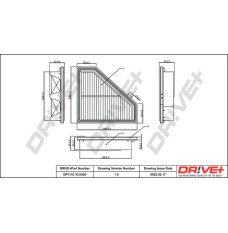 Фільтр повітряний DR!VE+ (DP1110100450)