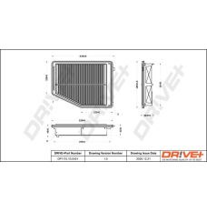 Фільтр повітряний DR!VE+ (DP1110100451)