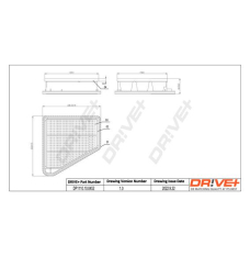 Фільтр повітряний DR!VE+ (DP1110100452)